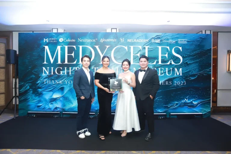 หมอฟรีและหมอวี คว้า DIAMOND AWARD งาน MEDYCELES Thank You Party 2023