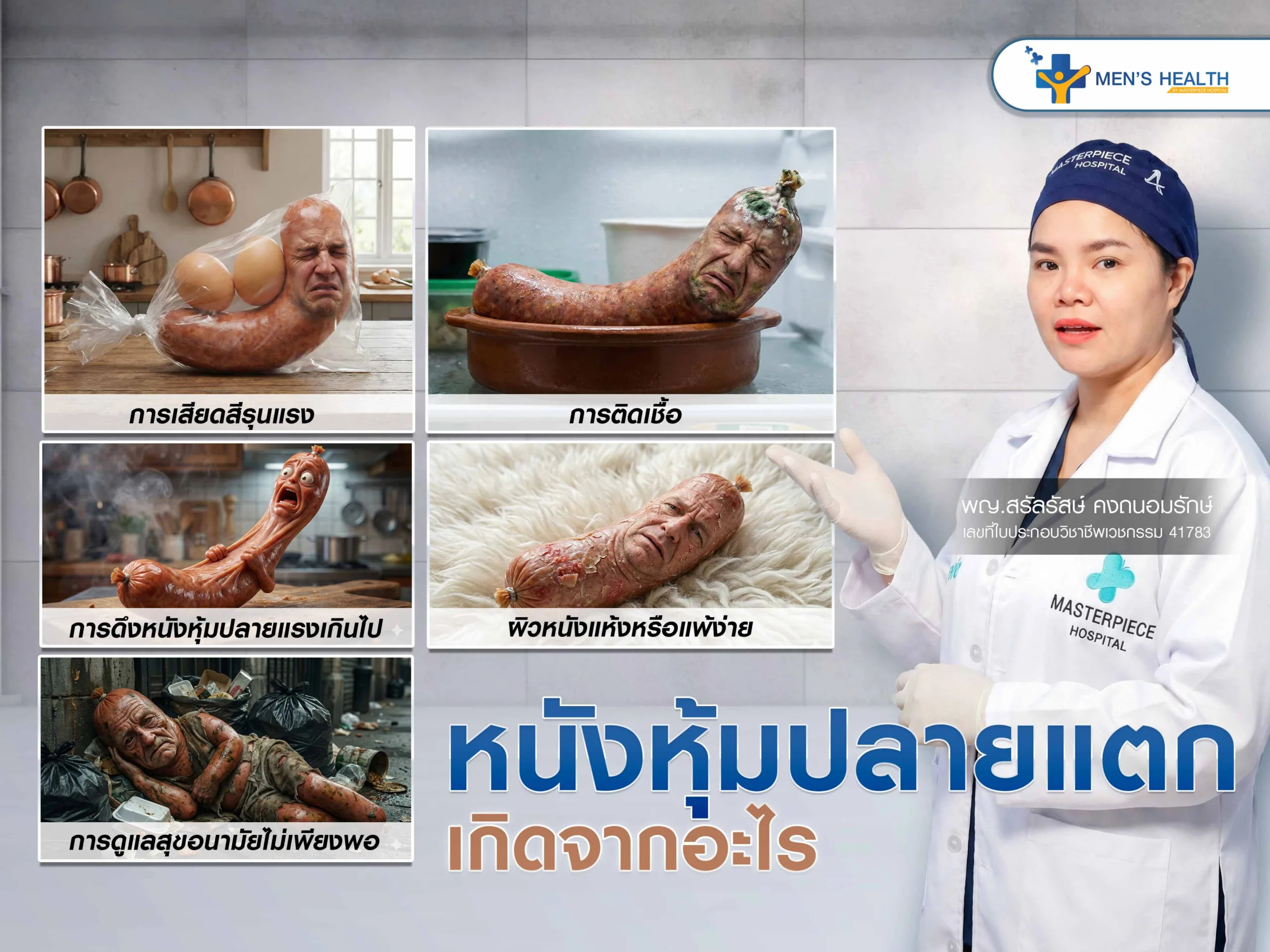 หนังหุ้มปลายเกิดจากอะไร
